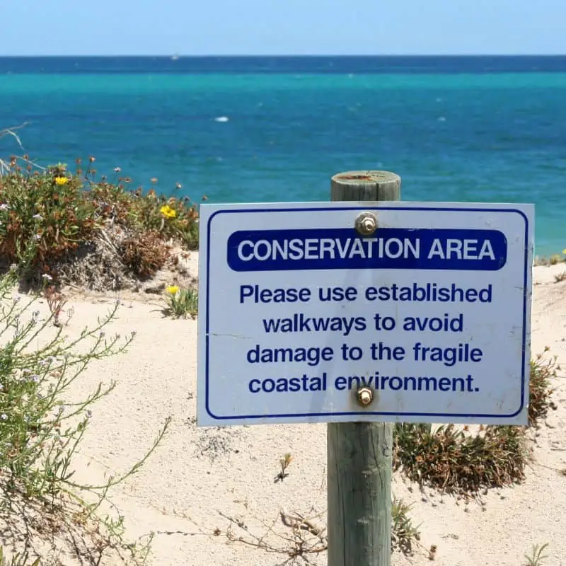 beach conservation area